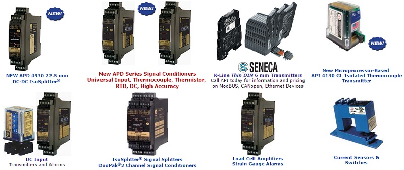 API - Absolute
          Process Instruments - Signal Conditoners Isolators