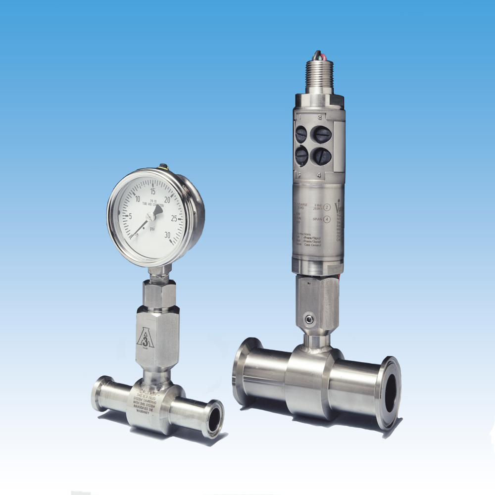 Isolator for Sanitary & Flow Through Pressure
                  Sensors