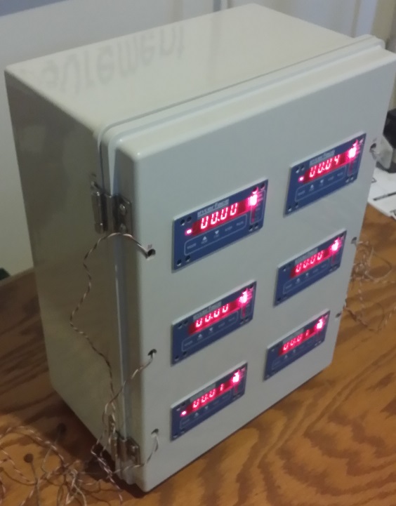 Custom Six Load
                  Cell Display
