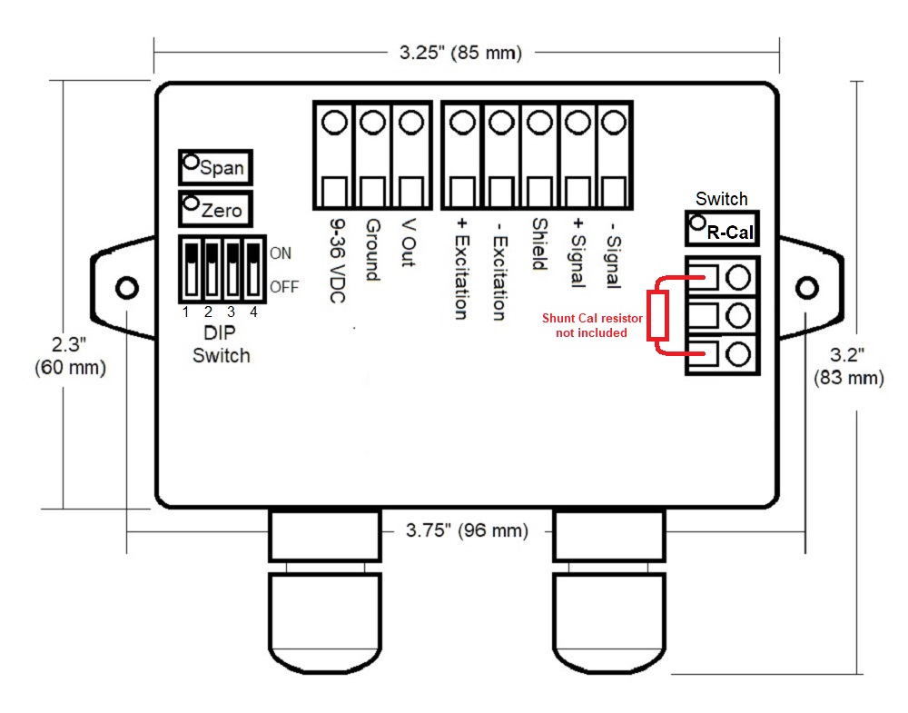 MeaSol LSC MSLSC Signal Conditioner Bridge Amplifier